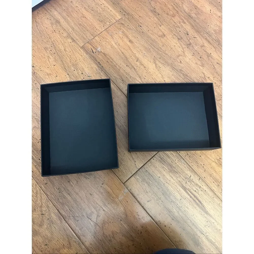 Chanel Empty Gift Box Storage Box Black